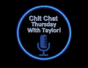Logo for Chit Chat Thursday with Taylor.